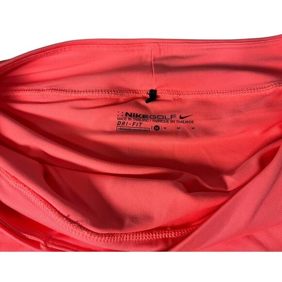 Nike Dri- Fit  Golf/ Tennis Mini Skirt With Built In Shorts Coral Medium Active - Picture 4 of 10